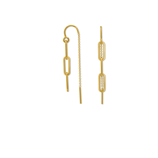 Paperclip Earrings