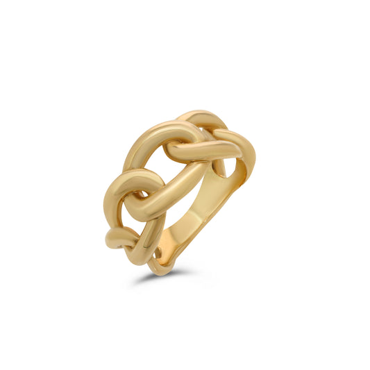 Bold Cuban Ring